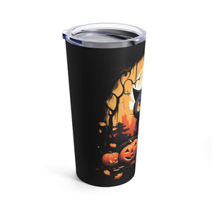 Tumbler 20oz | All Hallows Kitty | Cute Halloween Tumbler | Raven Reads