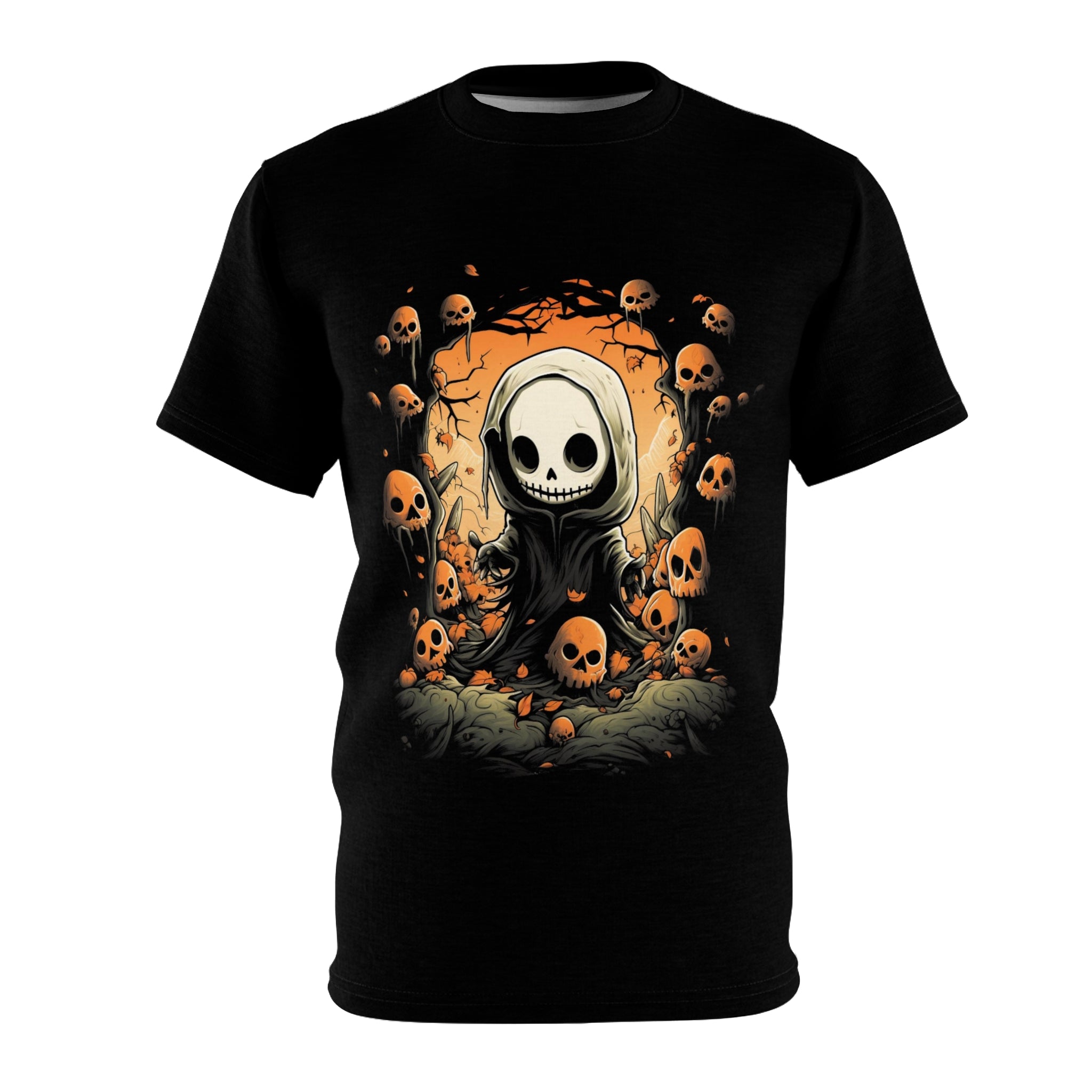 Conjure | Halloween Horror T-Shirt Apparel | Unisex Cut & Sew Tee (AOP)