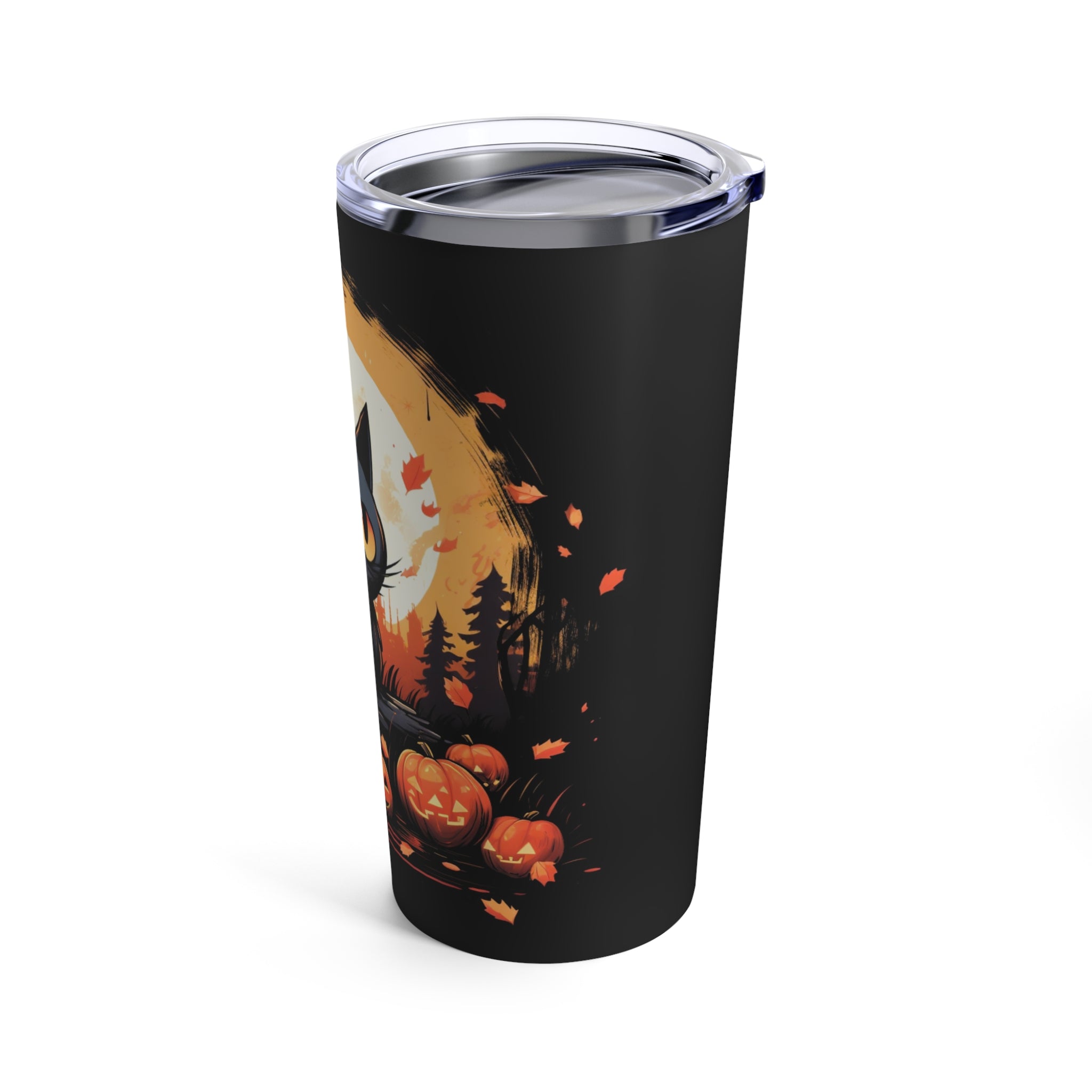 Tumbler 20oz | All Hallows Kitty | Cute Halloween Tumbler | Raven Reads