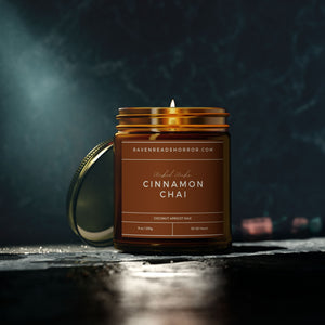 Cinnamon Chai Scented Candle | 9oz | Coconut Apricot Wax