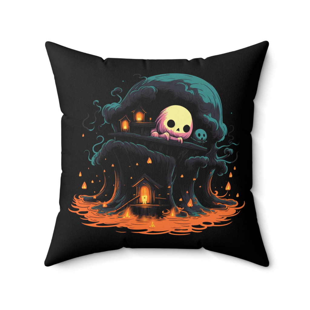 A Place to Hide | Pillow Cover | Spooky Pillow | Halloween Pillow | Cute Spooky Home Décor | Spun Polyester Square Pillow
