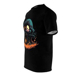 A Place to Hide | Horror Apparel | Unisex Cut & Sew Tee (AOP)