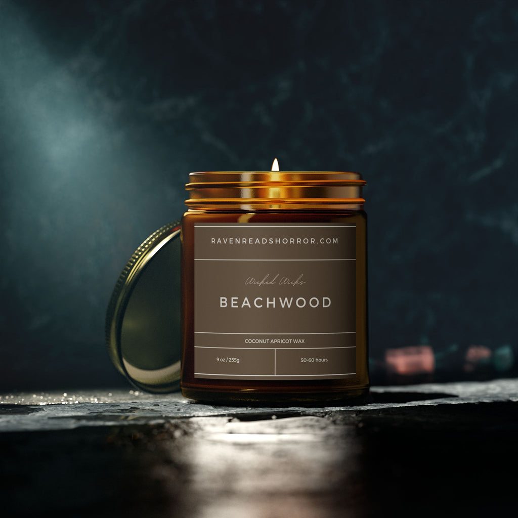 Beachwood Scented Candle | 9oz | Coconut Apricot Wax