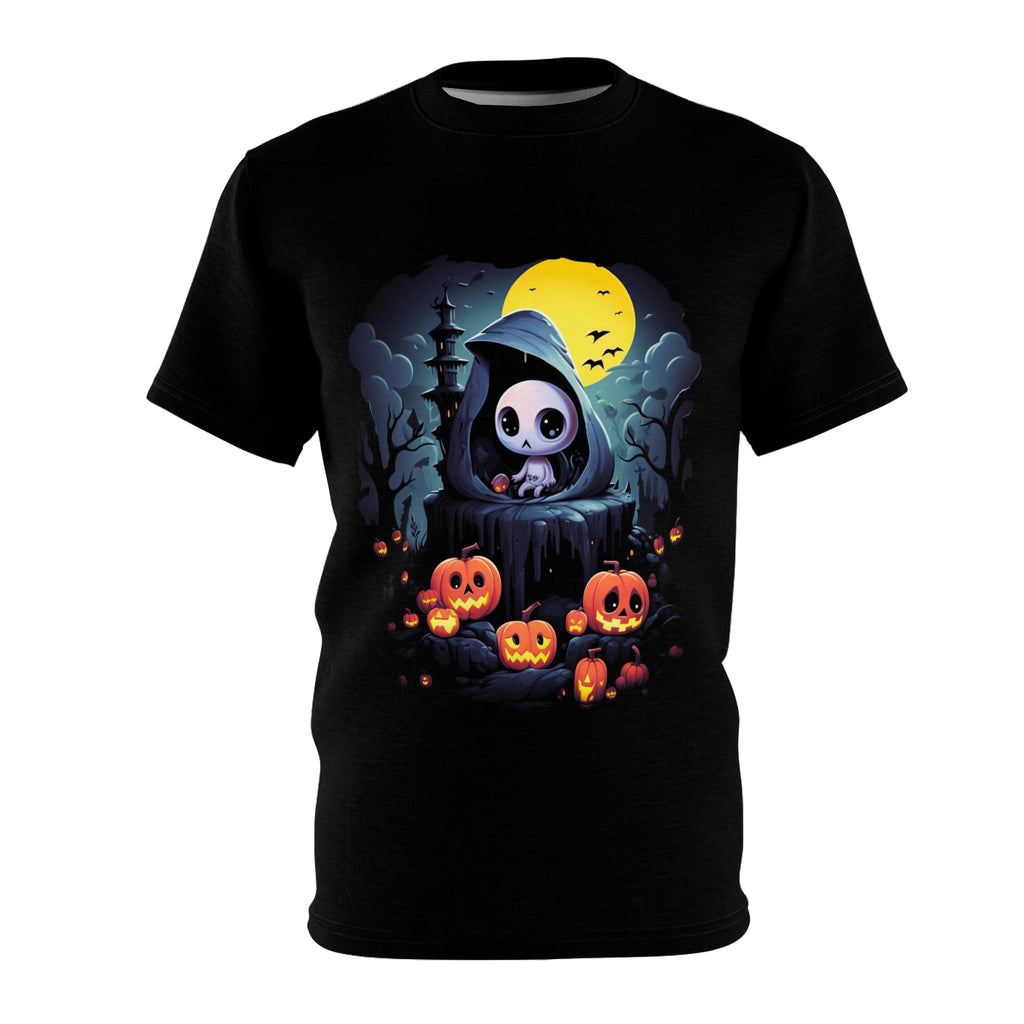 Act Natural | Horror and Halloween Apparel | Unisex Cut & Sew Tee (AOP)
