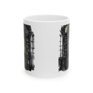 The Darkened Study | Ceramic Mug, (11oz, 15oz)