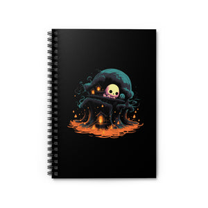 A Place to Hide | Cute Spooky Journal | Horror Fan Gifts | Spiral Notebook - Ruled Line