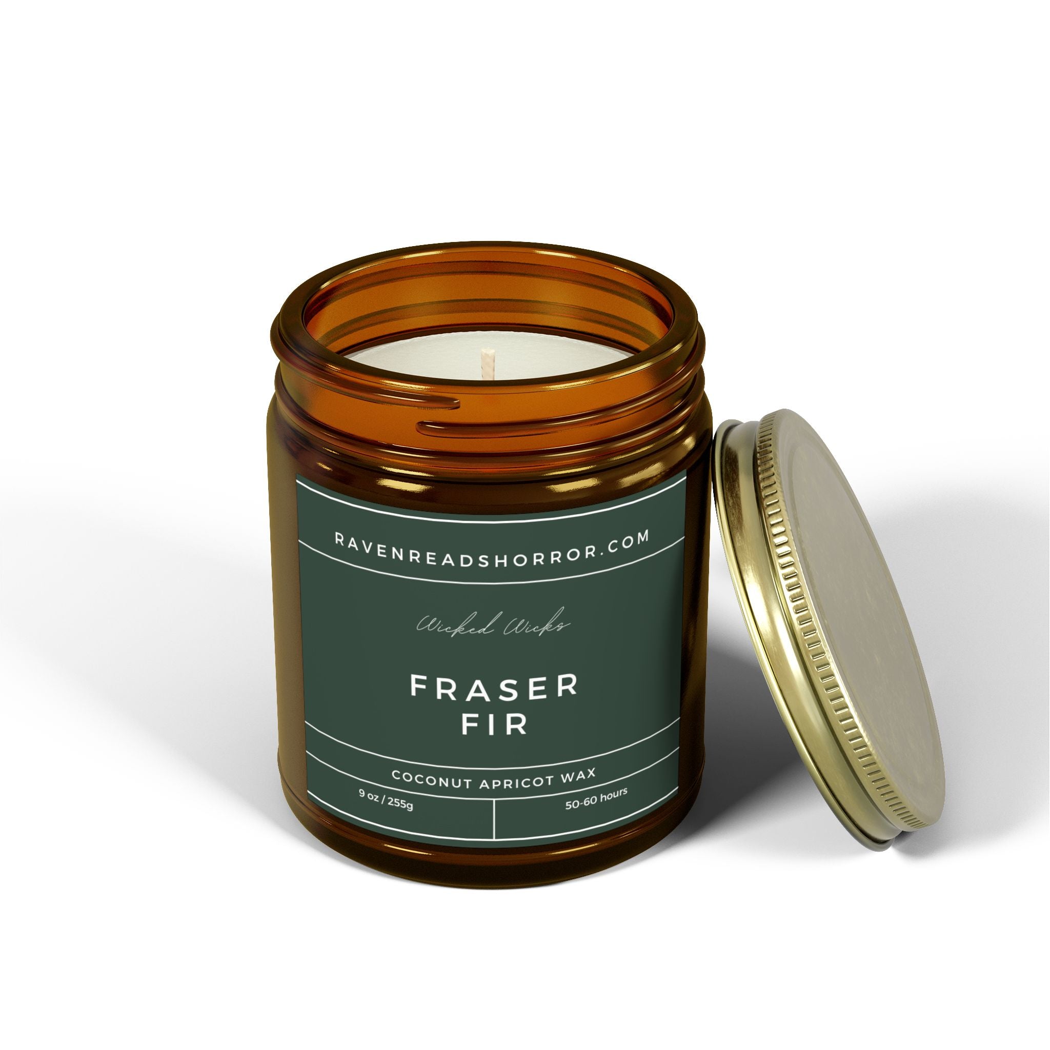 Fraser Fir Scented Candle | 9oz | Coconut Apricot Wax